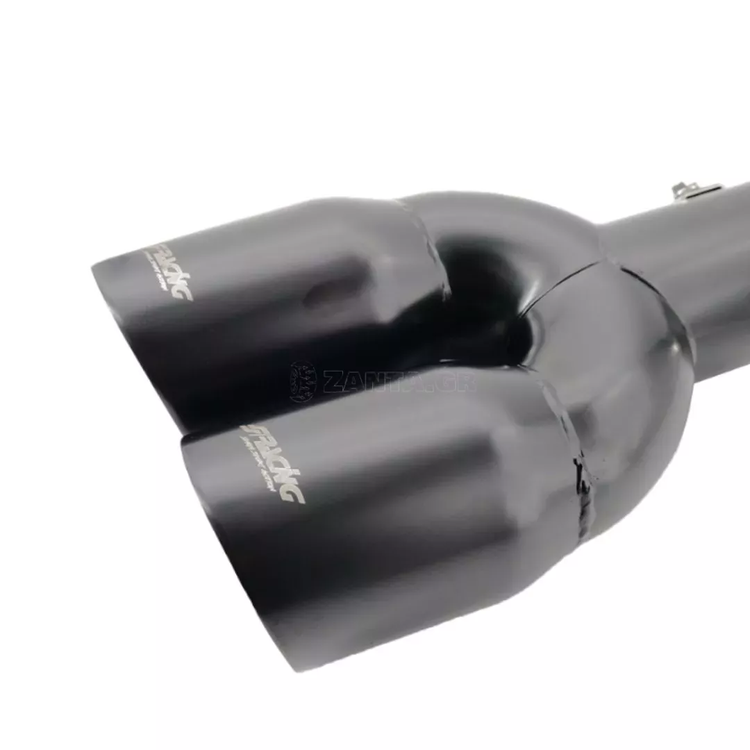 Simoni Racing ΑΚΡΟ (ΜΠΟΥΚΑ) ΕΞΑΤΜΙΣΗΣ ΔΙΠΛΟ TRX 92 ΜΑΥΡΗ ΜΑΤ 34-60mm SIMONI RACING - 1 TEM SRTRX/92N