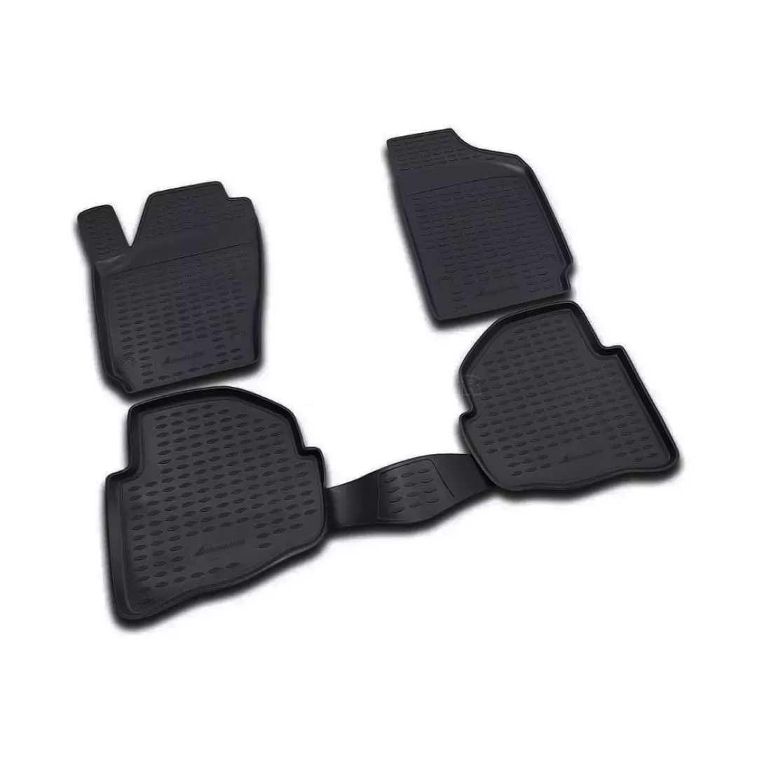 Novline ΜΑΡΚΕ ΠΑΤΑΚΙΑ ΣΕ ΣΚΑΦΗ TPE ΛΑΣΤΙΧΟ ΓΙΑ VW POLO 11/2001-08/2009 ΣΕ ΜΑΥΡΟ ΧΡΩΜΑ NOVLINE - 4 ΤΕΜ. NLC.51.08.210/NV