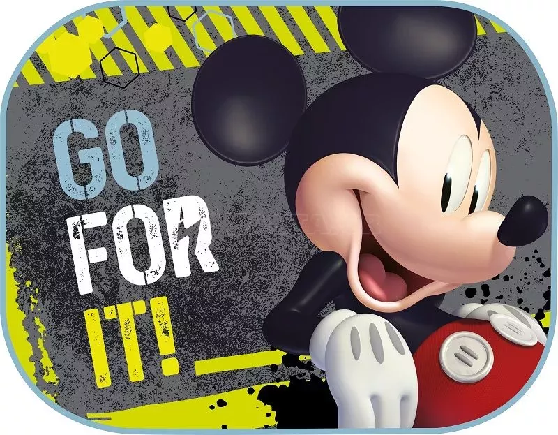 AMIO ΗΛΙΟΠΡΟΣΤΑΣΙΕΣ ΠΛΑΙΝΕΣ MICKEY ΜΕ ΒΕΝΤΟΥΖΑ 44x35cm AMIO - 2 Τεμ. S59330/AM