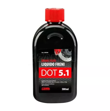 Lampa ΥΓΡΟ ΦΡΕΝΩΝ DOT 5.1 - FMVSS 116 / ISO 4925 CLASS 5.1 / SAE J-1704 500ml LAMPA - 1 ΤΕΜ. L0059.6