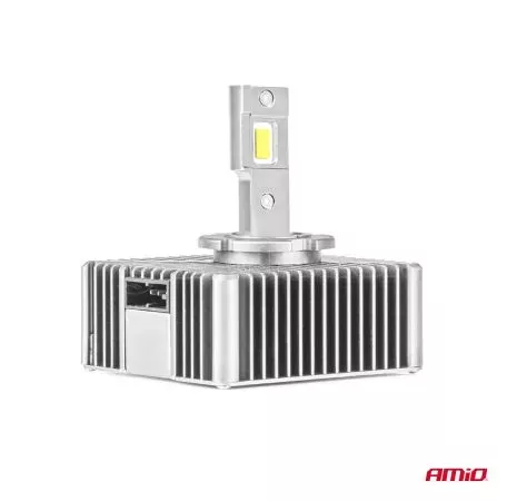 AMIO ΛΑΜΠΕΣ D5S 12V 6.000K 6800lm 70W CAN-BUS LED D-BASIC SERIES AMIO - 2 Τεμ. 03630/AM 
