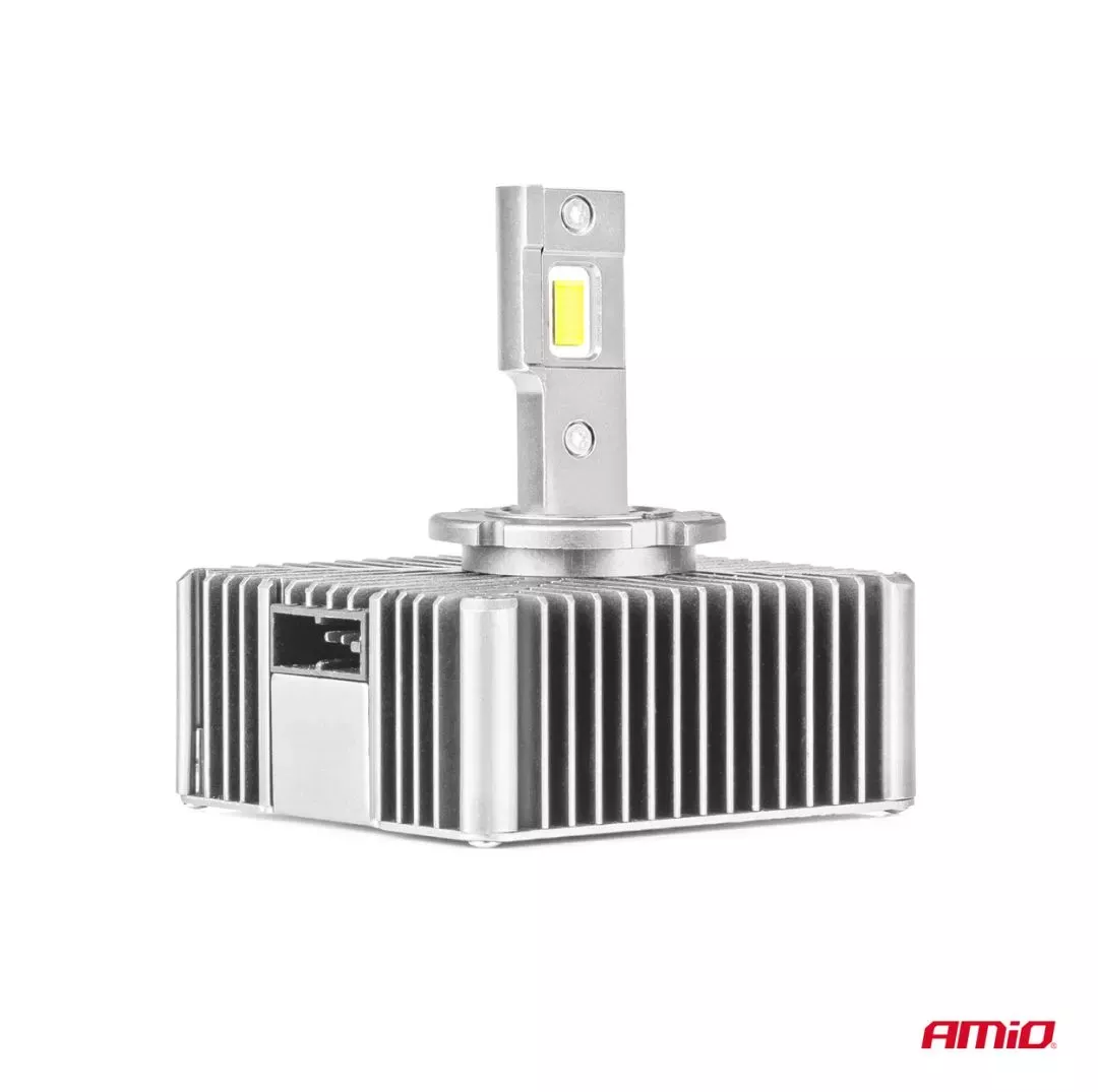 AMIO ΛΑΜΠΕΣ D5S 12V 6.000K 6800lm 70W CAN-BUS LED D-BASIC SERIES AMIO - 2 Τεμ. 03630/AM