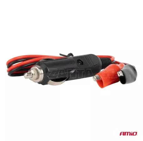 AMIO ΦΙΣ ΑΝΑΠΤΗΡΑ ΜΕ ΚΡΟΚΟΔΕΙΛΑΚΙΑ 12/24V 60cm ΑΜΙΟ - 1 ΤΕΜ. 03802/AM 