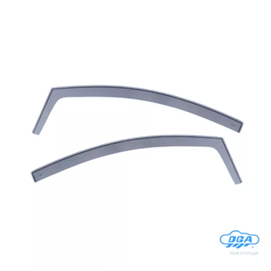 DGA ΖΕΥΓΑΡΙ ΜΠΡΟΣΤΙΝΟΙ ΑΝΕΜΟΘΡΑΥΣΤΕΣ ΓΙΑ FORD KA 3D 2008-2016 ΑΠΟ ΕΥΚΑΜΠΤΟ ΧΥΤΟ ΑΚΡΥΛΙΚΟ ΓΥΑΛΙ (CAST ACRYLIC GLASS) DGA - 2 ΤΕΜ. ANEM.DGA08043