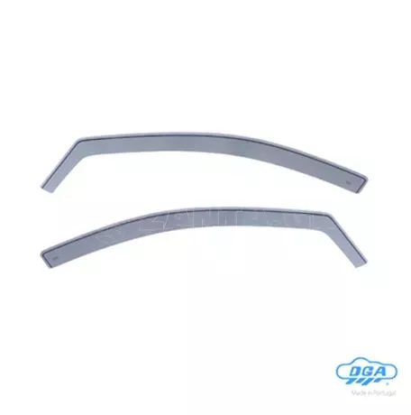 DGA ΖΕΥΓΑΡΙ ΜΠΡΟΣΤΙΝΟΙ ΑΝΕΜΟΘΡΑΥΣΤΕΣ ΓΙΑ HONDA CIVIC 5D 2012-2017 / CIVIC TOURER 5D 2014-2017 ΑΠΟ ΕΥΚΑΜΠΤΟ ΧΥΤΟ ΑΚΡΥΛΙΚΟ ΓΥΑΛΙ (CAST ACRYLIC GLASS) DGA - 2 ΤΕΜ ANEM.DGA10030 