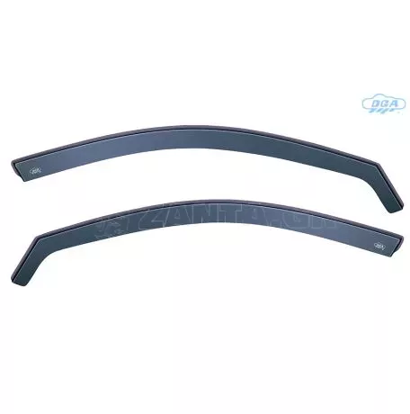 DGA ΖΕΥΓΑΡΙ ΜΠΡΟΣΤΙΝΟΙ ΑΝΕΜΟΘΡΑΥΣΤΕΣ ΓΙΑ ISUZU D-MAX SINGLE/DOUBLE CAB 4D 2013-2019 ΑΠΟ ΕΥΚΑΜΠΤΟ ΧΥΤΟ ΑΚΡΥΛΙΚΟ ΓΥΑΛΙ (CAST ACRYLIC GLASS) DGA - 2 ΤΕΜ ANEM.DGA10506 