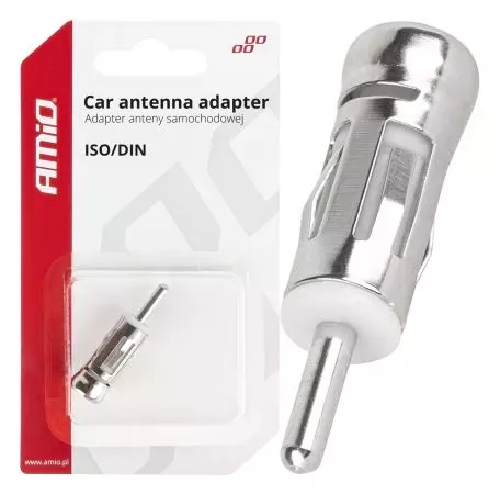 AMIO ΑΝΤΑΠΤΟΡΑΣ ΚΕΡΑΙΑΣ ISO>DIN AMIO - 1 ΤΕΜ. 03966/AM 