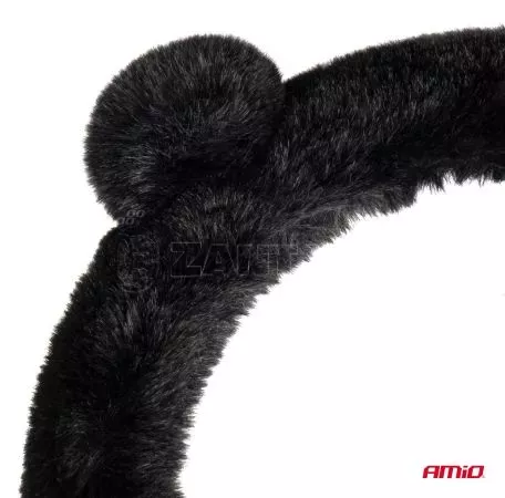 AMIO ΚΑΛΥΜΜΑ ΤΙΜΟΝΙΟΥ SWC-57 (M) 37>39cm ΜΑΥΡΟ ΜΕ ΧΝΟΥΔΩΤΗ ΕΠΕΝΔΥΣΗ ΚΑΙ ΑΥΤΙΑ ΑΡΚΟΥΔΑΣ AMIO - 1 ΤΕΜ. 04167/AM 