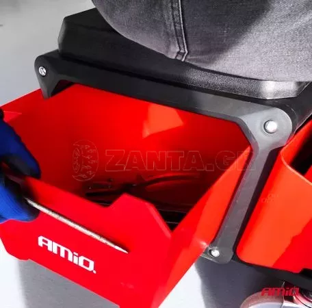 AMIO ΣΚΑΜΠΟ ΕΡΓΑΣΙΑΣ ΜΕ ΑΠΟΘΗΚΕΥΤΙΚΟ ΧΩΡΟ ΕΡΓΑΛΕΙΩΝ ΚΑΙ ΡΟΔΑΚΙΑ 135kg MAX  - 1 ΤΕΜ. 04268/AM 