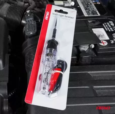 AMIO ΔΟΚΙΜΑΣΤΙΚΟ ΜΕΤΑΛΛΙΚΟ ΚΑΤΣΑΒΙΔΙ 6/24V (ΑΚΙΔΑ) ΜΕ ΚΑΛΩΔΙΟ ΚΑΙ ΚΡΟΚΟΔΕΙΛΑΚΙ - 1 ΤΕΜ. 04272/AM 