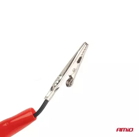 AMIO ΔΟΚΙΜΑΣΤΙΚΟ ΜΕΤΑΛΛΙΚΟ ΚΑΤΣΑΒΙΔΙ 6/24V (ΑΚΙΔΑ) ΜΕ ΚΑΛΩΔΙΟ ΚΑΙ ΚΡΟΚΟΔΕΙΛΑΚΙ - 1 ΤΕΜ. 04272/AM 