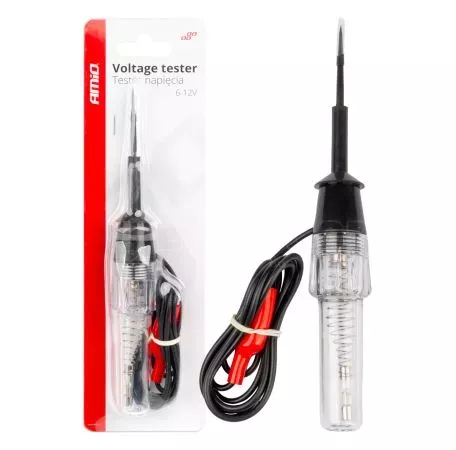 AMIO ΔΟΚΙΜΑΣΤΙΚΟ ΜΕΤΑΛΛΙΚΟ ΚΑΤΣΑΒΙΔΙ 6/24V (ΑΚΙΔΑ) ΜΕ ΚΑΛΩΔΙΟ ΚΑΙ ΚΡΟΚΟΔΕΙΛΑΚΙ - 1 ΤΕΜ. 04272/AM 