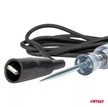 AMIO ΔΟΚΙΜΑΣΤΙΚΟ ΚΑΤΣΑΒΙΔΙ 6/24V (ΑΚΙΔΑ) HEAVY DUTY ΜΕ ΚΑΛΩΔΙΟ ΚΑΙ ΚΡΟΚΟΔΕΙΛΑΚΙ  - 1 ΤΕΜ. 04273/AM 