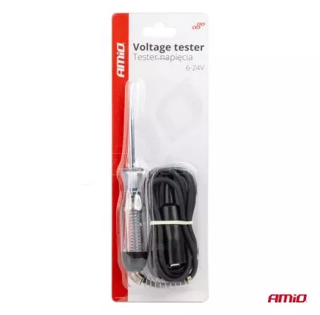 AMIO ΔΟΚΙΜΑΣΤΙΚΟ ΚΑΤΣΑΒΙΔΙ 6/24V (ΑΚΙΔΑ) HEAVY DUTY ΜΕ ΚΑΛΩΔΙΟ ΚΑΙ ΚΡΟΚΟΔΕΙΛΑΚΙ  - 1 ΤΕΜ. 04273/AM 
