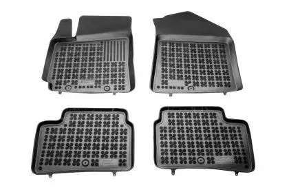 Λαστιχένια πατάκια Rezaw Plast για HYUNDAI i10 II (2013-2019) - τύπου σκαφάκι - 4τμχ.