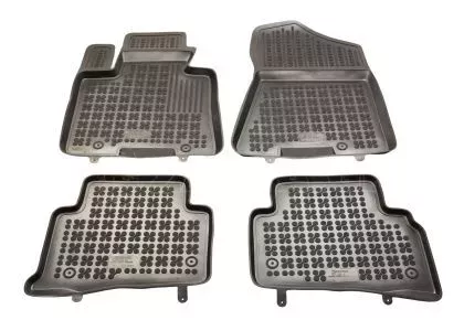 Λαστιχένια πατάκια Rezaw Plast για HYUNDAI Tucson III (2015-2018) / KIA Sportage IV (2015-2018) - τύπου σκαφάκι - 4τμχ. 