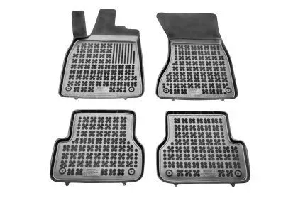 Λαστιχένια πατάκια Rezaw Plast για Audi AUDI A6 C7 (2011-2018) / A7 (2010-2017) - τύπου σκαφάκι - 4τμχ. 