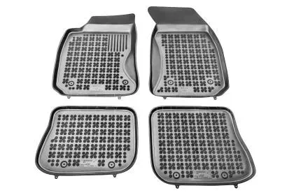 Λαστιχένια πατάκια Rezaw Plast για Audi A4 B5 (1995-2001) τύπου σκαφάκι - 4τμχ. 
