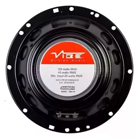 Ηχείο Αυτοκινήτου Vibe DΒ6-V4 Easy Fit 6.5"/16.5cm 120W Peak 40W RMS 1 Τεμάχιο 