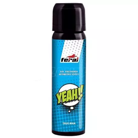Αρωματικό Αυτοκινήτου Spray Feral Speech Collection YEAH 70ml 