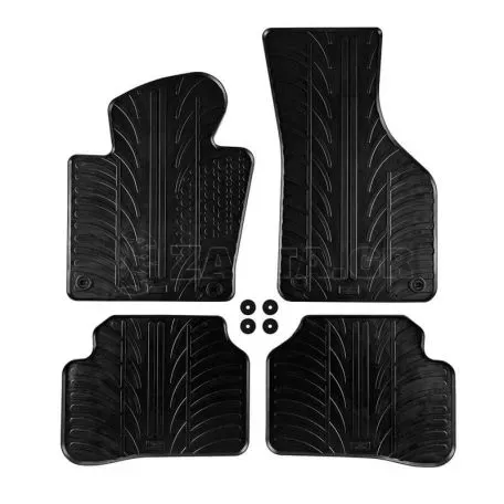 Πατάκια Αυτοκινήτου Gledring 0063 VW Passat B6/3C 2005-2010 Μαύρο 4 Τεμάχια 