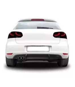 Diffuser πίσω προφυλακτήρα για Vw Golf 6 