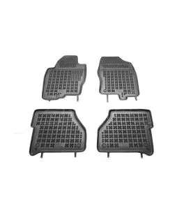 Λαστιχένια πατάκια Rezaw Plast για Nissan Navara (2005+) - τύπου σκαφάκι - 4τμχ. 