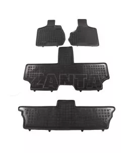 Λαστιχένια πατάκια Rezaw Plast για Chrysler Voyager (2001-2006) - τύπου σκαφάκι - 3τμχ. 