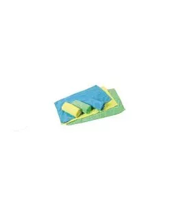 ΠΑΝΙΑ ΚΑΘΑΡΙΣΜΟΥ ΜΕ ΜΙΚΡΟΪΝΕΣ (MICROFIBRE) 40x30cm (ΚΙΤΡΙΝΟ/ΠΡΑΣΙΝΟ/ΜΠΛΕ) 6 ΤΕΜ. 