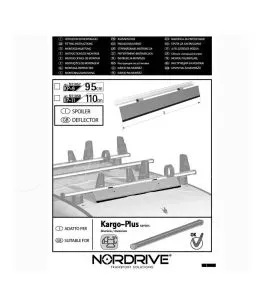 ΑΝΕΜΟΘΡΑΥΣΤΗΣ ΑΛΟΥΜΙΝΙΟΥ ΓΙΑ ΜΠΑΡΕΣ KARGO-PLUS KP-9 95cm 1ΤΕΜ. 