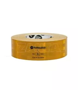 ΤΑΙΝΙΑ ΑΝΑΚΛΑΣΤΙΚΗ ΚΙΤΡΙΝΗ ΑΥΤΟΚΟΛΛΗΤΗ REFLEXALLEN VALUE VERSION 50mmX50m 