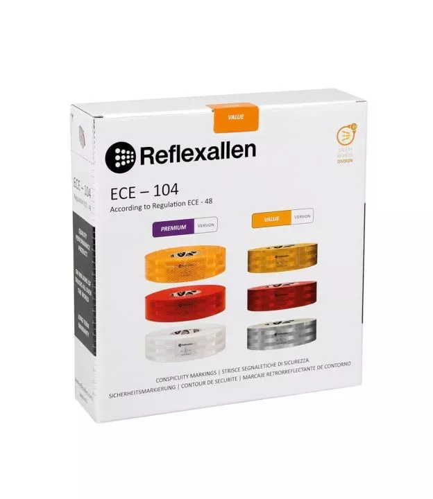ΤΑΙΝΙΑ ΑΝΑΚΛΑΣΤΙΚΗ ΚΙΤΡΙΝΗ ΑΥΤΟΚΟΛΛΗΤΗ REFLEXALLEN VALUE VERSION 50mmX12,5m