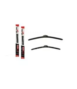Υαλοκαθαριστήρες Νέου Τύπου Feral Silenttech Set 24" 60cm & 16" 41cm 2 Τεμάχια 