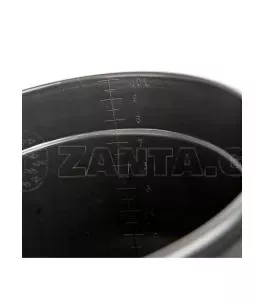 ΚΟΥΒΑΣ ΠΛΑΣΤΙΚΟΣ ΜΕ ΧΕΡΟΥΛΙ BUCKY 10L ΜΑΥΡΟΣ LAMPA - 1 ΤΕΜ. 