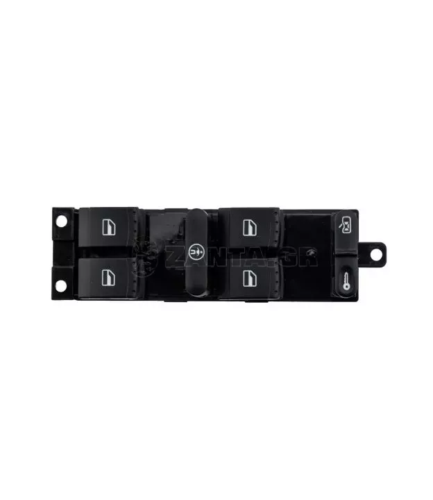 ΠΟΛΛΑΠΛΟΣ ΔΙΑΚΟΠΤΗΣ ΠΑΡΑΘΥΡΩΝ ΓΙΑ VW GOLF 4 1997+ / BORA 1998+ / PASSAT B5 2000+ 9PINS orig.1J4959857B ΝΤΥ - 1 ΤΕΜ.