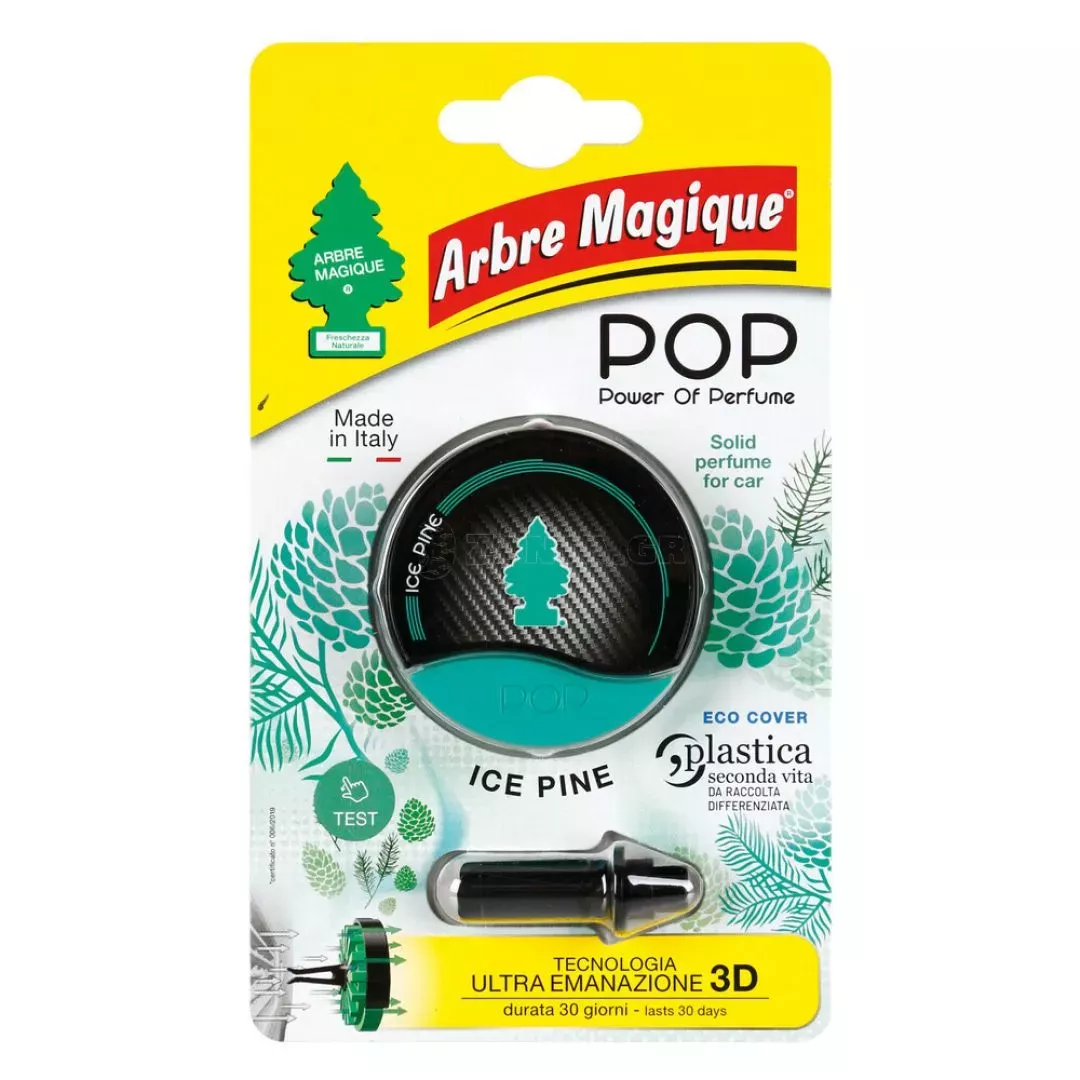 Lampa ΑΡΩΜΑΤΙΚΟ ΑΕΡΑΓΩΓΟΥ ARBRE MAGIQUE POP ΠΕΥΚΟ (ICE PINE) LAMPA - 1 τεμ. L.TA129013