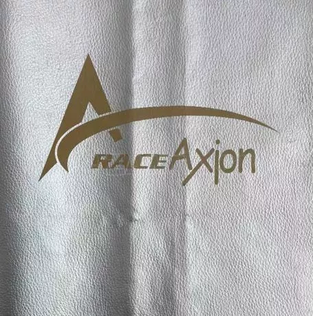 RACE AXION Εξωτερική Ηλιοπροστασία Large Μ195-147 Χ Υ95 cm για το Παρμπρίζ από Ύφασμα 3 Στρώσεων και Ρινίσματα Αλουμινίου σε ασημί χρώμα με logo και άκαυστη επένδυση Race Axion - 1 
