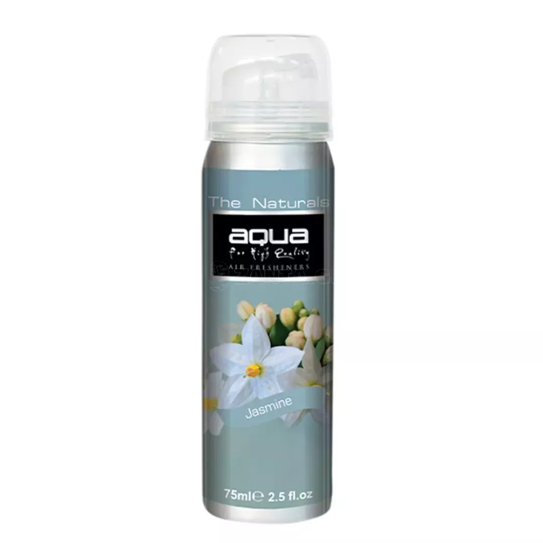 Aqua ΑΡΩΜΑΤΙΚΟ ΑΥΤΟΚΙΝΗΤΟΥ ΣΕ ΣΠΡΕΙ (SPRAY) ΜΕ ΑΡΩΜΑ ΓΙΑΣΕΜΙ (JASMINE FLOWER) FLOWERS SERIES 75ml AQUA - 1 TEM. 10-202/AQ