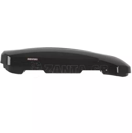 MENABO ΜΠΑΓΚΑΖΙΕΡΑ ΟΡΟΦΗΣ SATELLITE 550 DUO BLACK MΕ ΔΙΠΛΟ ΑΝΟΙΓΜΑ ΣΕ ΜΑΥΡΟ ΧΡΩΜΑ ΜΕ ΓΥΑΛΙΣΤΕΡΗ ΥΦΗ MENABO - 1 ΤΕΜ. 14290/MB 