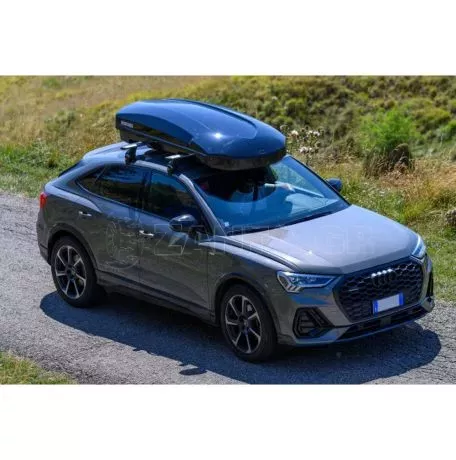MENABO ΜΠΑΓΚΑΖΙΕΡΑ ΟΡΟΦΗΣ SATELLITE 550 DUO BLACK MΕ ΔΙΠΛΟ ΑΝΟΙΓΜΑ ΣΕ ΜΑΥΡΟ ΧΡΩΜΑ ΜΕ ΓΥΑΛΙΣΤΕΡΗ ΥΦΗ MENABO - 1 ΤΕΜ. 14290/MB 