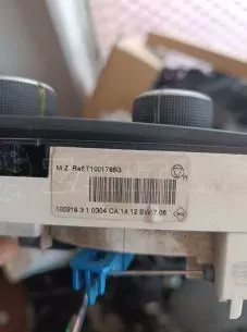 ΧΕΙΡΙΣΤΗΡΙΑ A/C ΓΙΑ RENAULT MEGANE '08-'12 ΚΩΔΙΚΟΣ T1001786G 