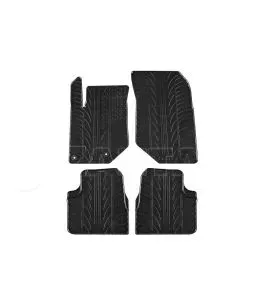 Πατάκια Αυτοκινήτου Gledring 0099 Για Opel Corsa F 2019+ / Mokka 21+ / Peugeot 208 19+ / 2008 20+ Μαύρο 4 Τεμάχια 