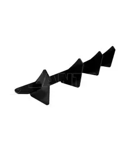 Diffuser πίσω προφυλακτήρα για VW Golf MK6 Standard 2008-2012 