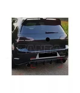 Diffuser πίσω προφυλακτήρα για VW Golf MK7 GTI 2013-2016 