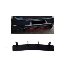 Diffuser πίσω προφυλακτήρα για VW Golf MK7 GTI 2013-2016 