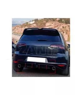 Diffuser πίσω προφυλακτήρα για VW Golf MK7 GTI 2013-2016 