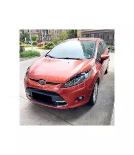 Φρυδάκια μπροστινών φαναριών μάυρα για Ford Fiesta MK6 2008-2012 2τεμ. 