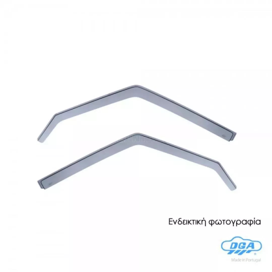 DGA ΖΕΥΓΑΡΙ ΜΠΡΟΣΤΙΝΟΙ ΑΝΕΜΟΘΡΑΥΣΤΕΣ ΓΙΑ MITSUBISHI PAJERO / MONTERO / SHOGUN 3/5D 1982-1991 ΑΠΟ ΕΥΚΑΜΠΤΟ ΧΥΤΟ ΑΚΡΥΛΙΚΟ ΓΥΑΛΙ (CAST ACRYLIC GLASS) DGA - 2 ΤΕΜ ANEM.DGA16015