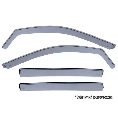 DGA ΣΕΤ ΑΝΕΜΟΘΡΑΥΣΤΕΣ ΓΙΑ VW GOLF 6 5D 2008-2012 ΑΠΟ ΕΥΚΑΜΠΤΟ ΧΥΤΟ ΑΚΡΥΛΙΚΟ ΓΥΑΛΙ (CAST ACRYLIC GLASS) DGA - 4 ΤΕΜ. ANEM.SETDGA24038FR
