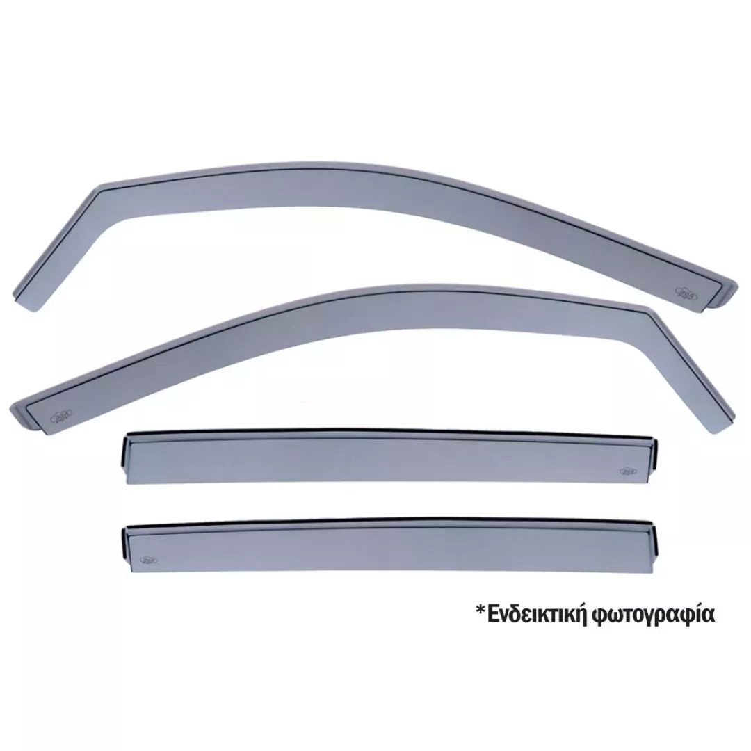 DGA ΣΕΤ ΑΝΕΜΟΘΡΑΥΣΤΕΣ ΓΙΑ VW GOLF 6 5D 2008-2012 ΑΠΟ ΕΥΚΑΜΠΤΟ ΧΥΤΟ ΑΚΡΥΛΙΚΟ ΓΥΑΛΙ (CAST ACRYLIC GLASS) DGA - 4 ΤΕΜ. ANEM.SETDGA24038FR